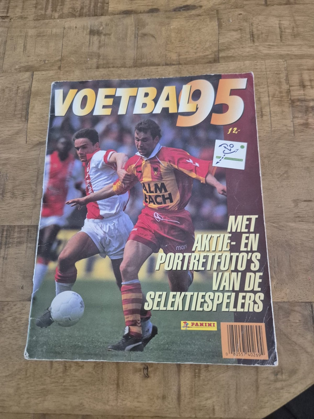 Voetbal 95 Panini Stickerboek, Verzamelen, Ophalen of Verzenden, Gebruikt, Ajax, Boek of Tijdschrift