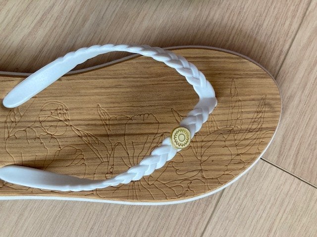 teenslippers, Kleding | Dames, Slippers, Wit, Nieuw, Ophalen of Verzenden