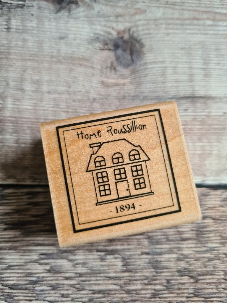 Ludiec Different Colors stempel Home Roussillon NIEUW, Hobby en Vrije tijd, Stempelen, Ophalen of Verzenden, Nieuw, Houten stempel