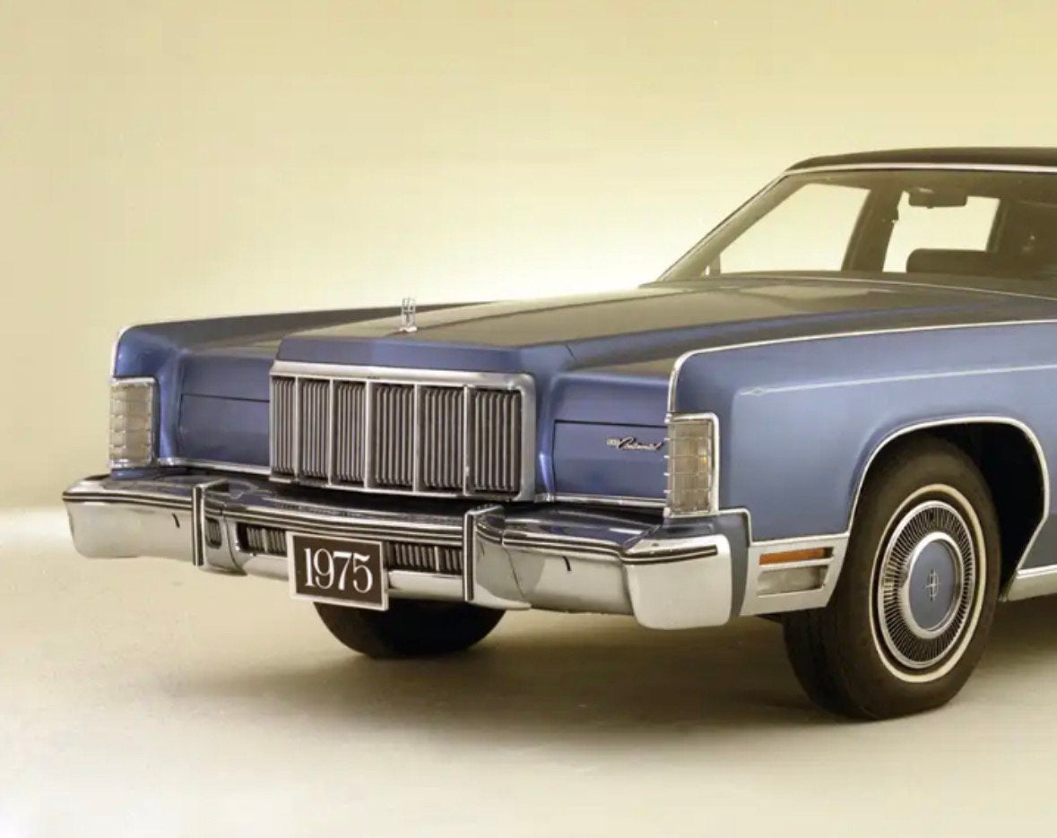1975 1976 Lincoln Continental Grille Town Car, Auto-onderdelen, Ophalen, Gebruikt, Voor, Bumper