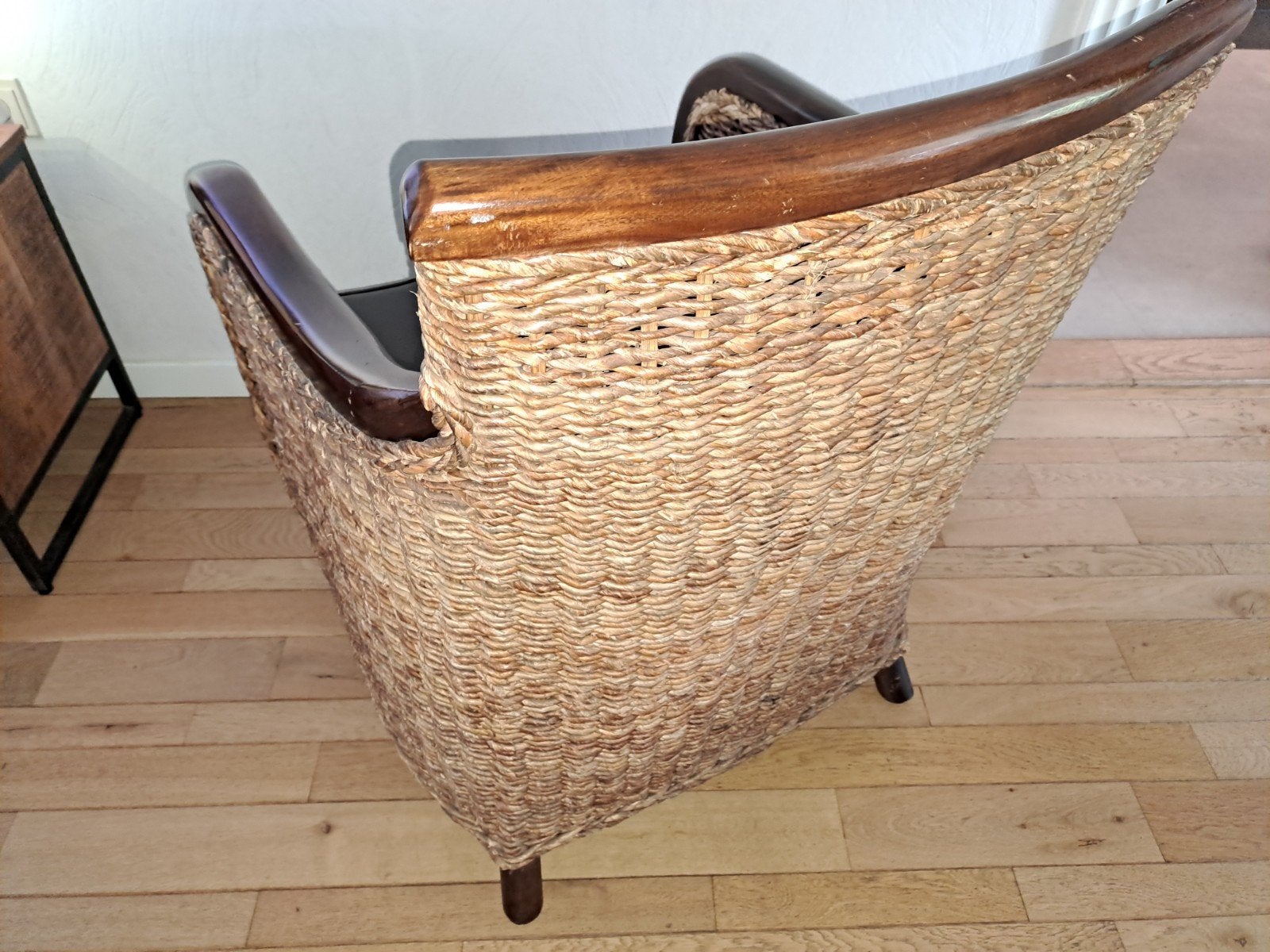 Rotan stoelen, Huis en Inrichting, Ophalen, Zo goed als nieuw, Rechthoekig, Riet