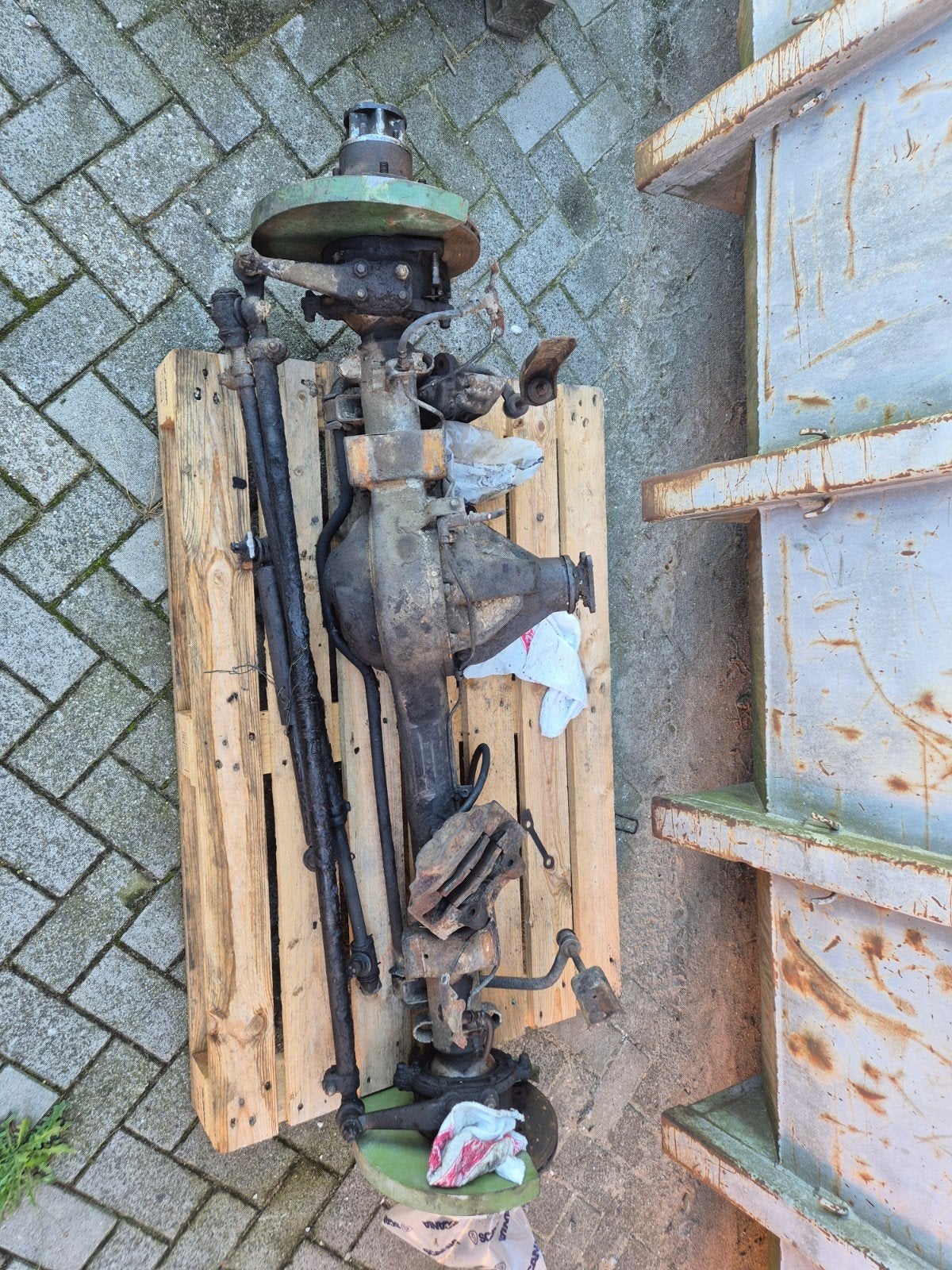 toyota landcruiser hj60 vooras, Ophalen, Gebruikt, Toyota