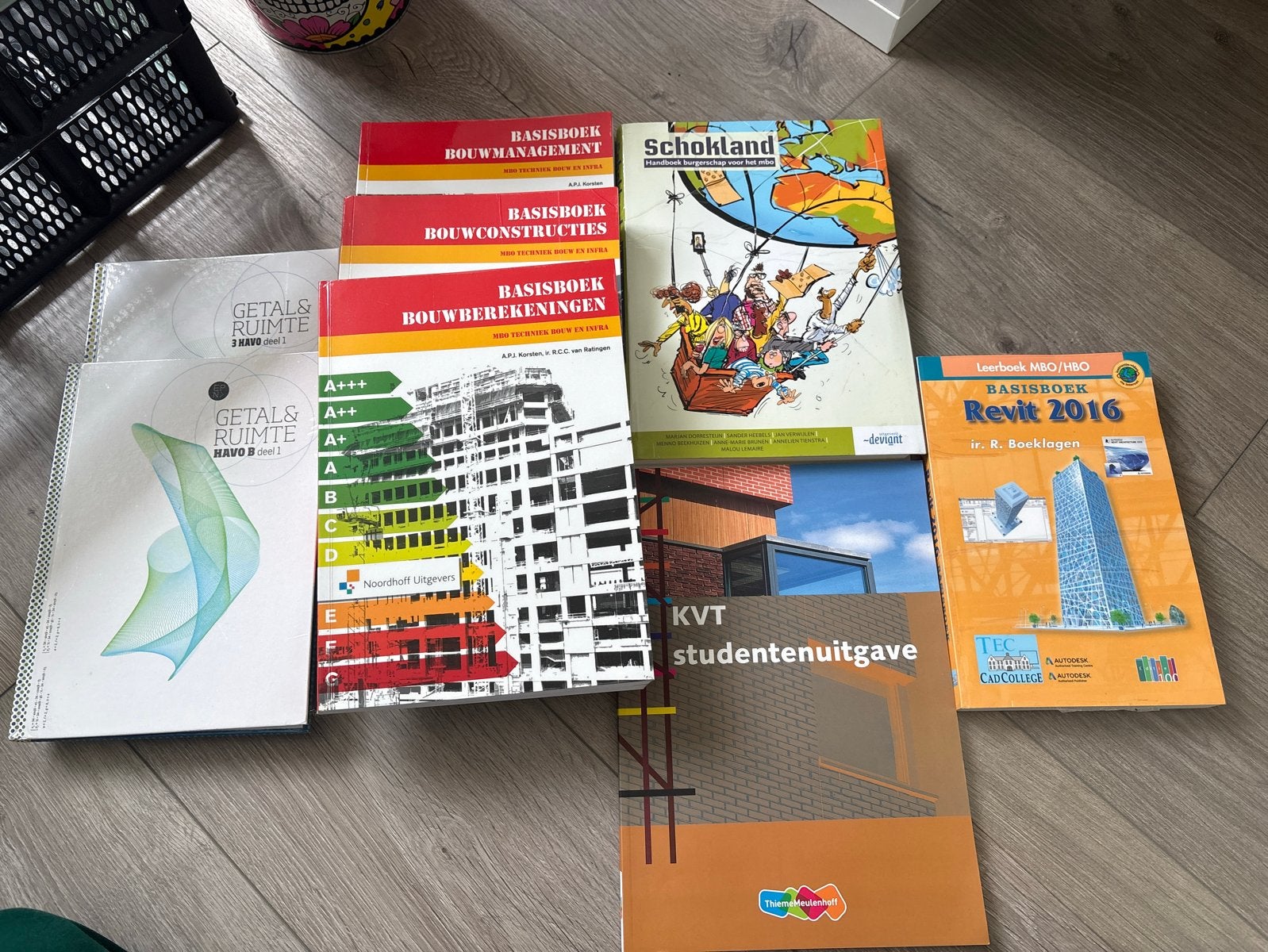 Schoolboeken MBO 4 Middenkaderfunctionaris Bouw, Boeken, Ophalen, Gelezen, MBO
