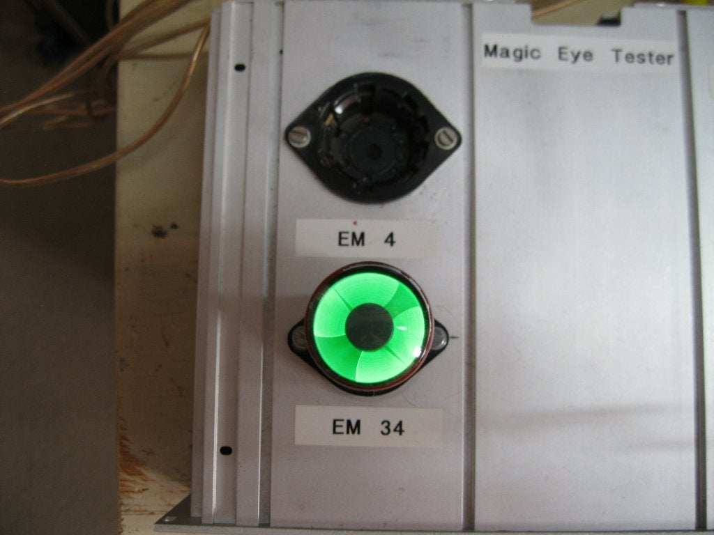 Magic Eye Philips EM34, Antiek en Kunst, Ophalen