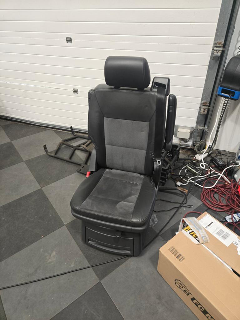 VW T5 T6 Multivan Stoel Zwart - Zeer Goede Staat, Ophalen