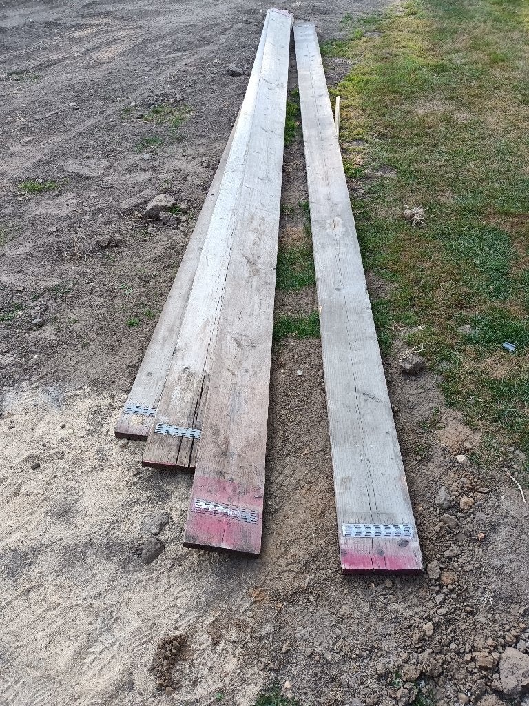 steigerplanken, Ophalen, Gebruikt, 25 tot 50 mm, Plank