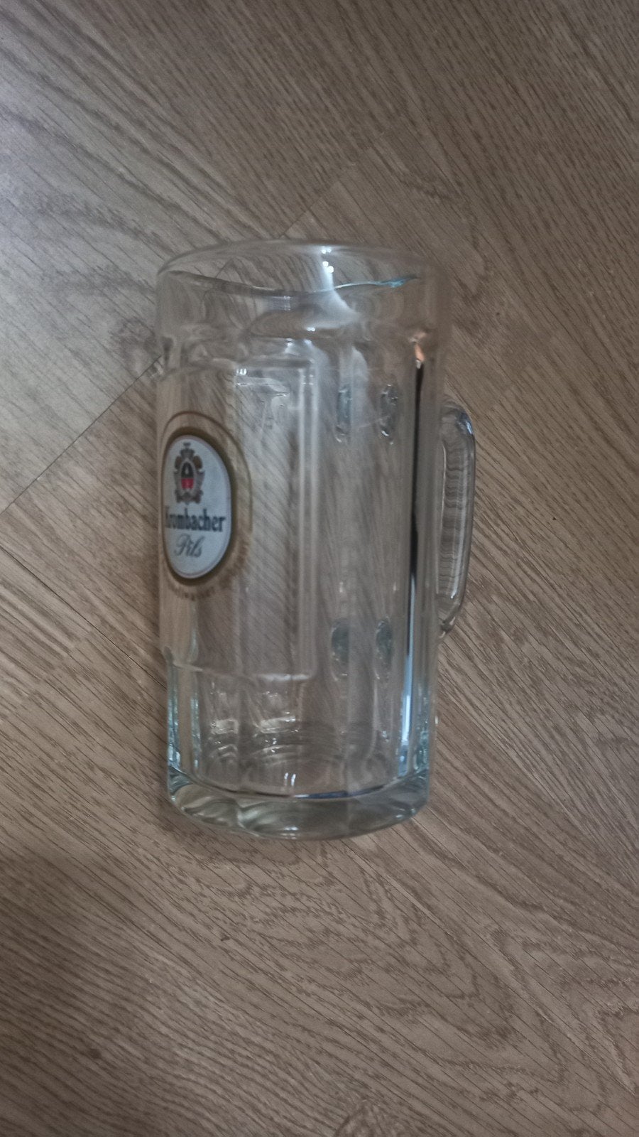 Krombacher Pils Bierpul - 15 cm hoog, Ophalen of Verzenden, Zo goed als nieuw