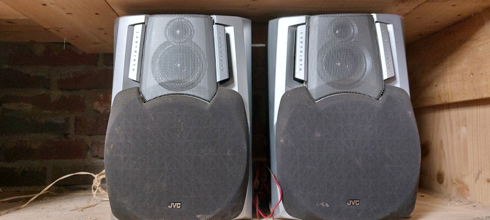 JVC SP-MXJ330 Luidsprekers - 100 Watt, Ophalen, Stereo speakers, Gebruikt, JVC
