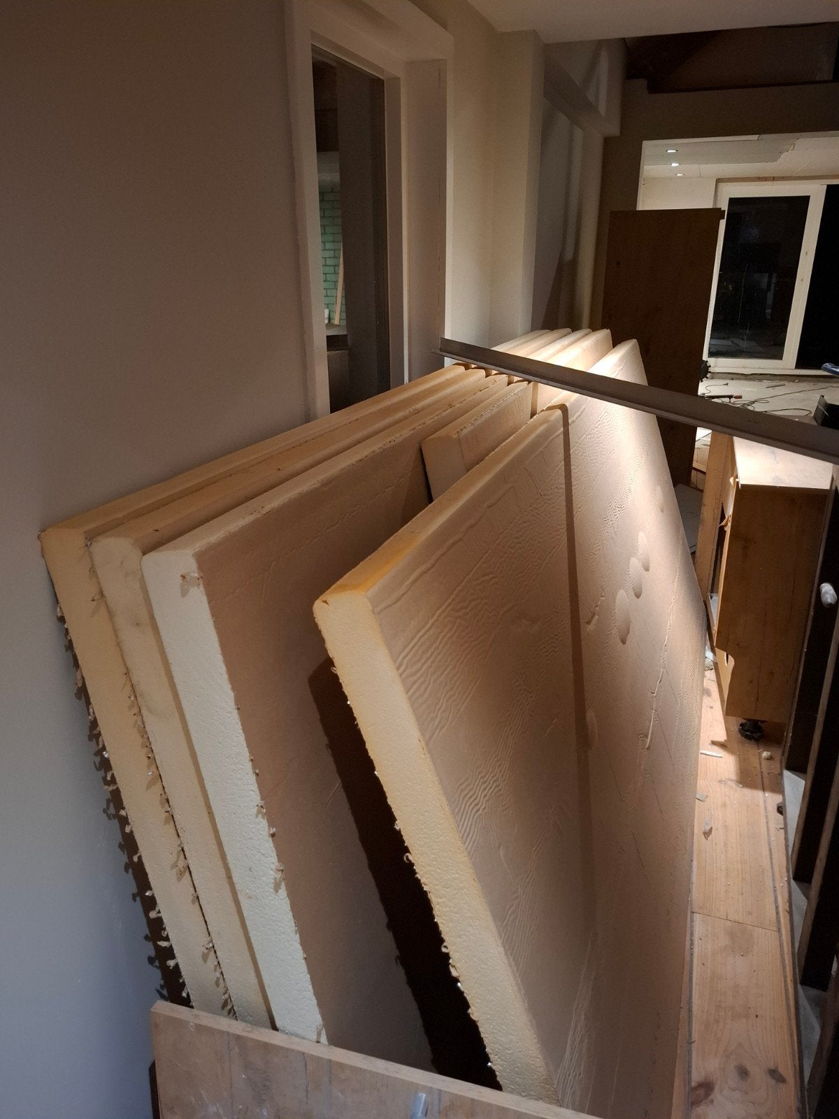 Overgebleven PIR isolatieplaten 2500x120x10mm, Ophalen, Dakisolatie, Zo goed als nieuw, Hardschuim (Pir)