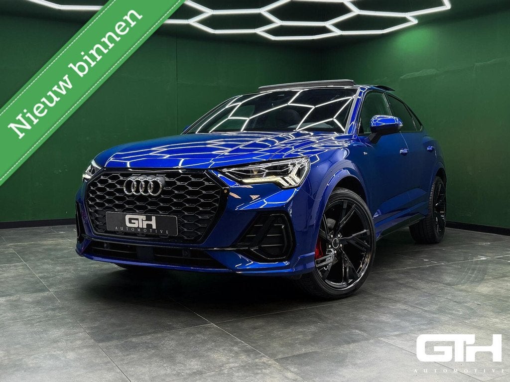 Audi Q3 Sportback 35 TFSI S edition Carplay | Pano | Sfeer, Auto's, 4 cilinders, 150 pk, Bedrijf, Parkeersensor