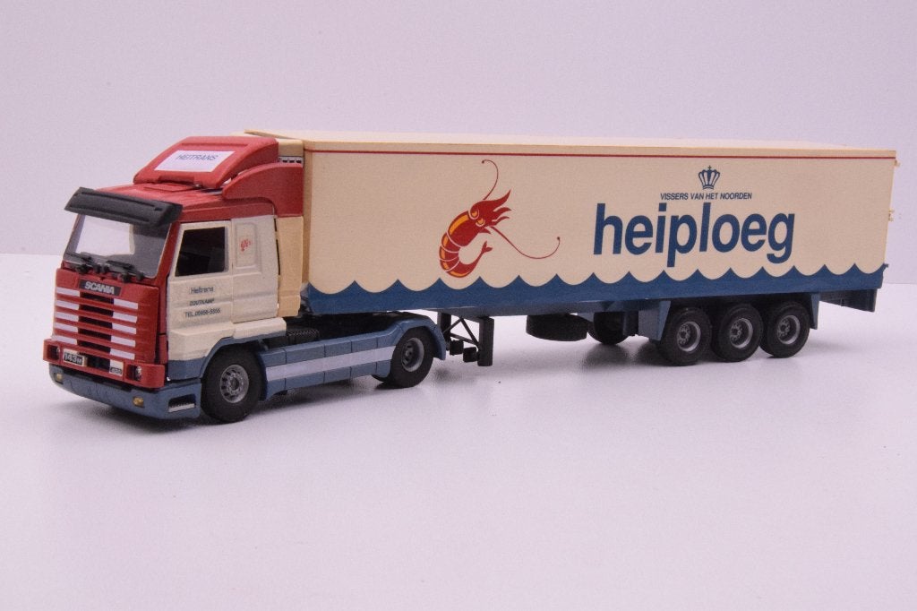 Scania streamline  '' Heitrans Zoutkamp  ' Tekno, Ophalen of Verzenden, Gebruikt, Bus of Vrachtwagen, Tekno