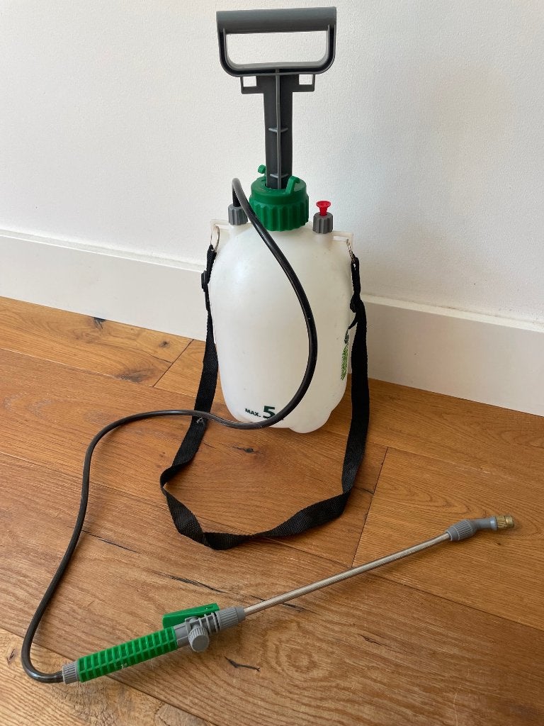 Garden Collection drukspuit 5 liter – onkruidspuit, Ophalen of Verzenden, Zo goed als nieuw, Onkruidbestrijding