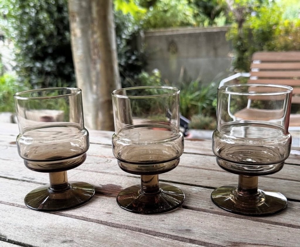 Vintage rookglas Aruba, Antiek en Kunst, Ophalen of Verzenden