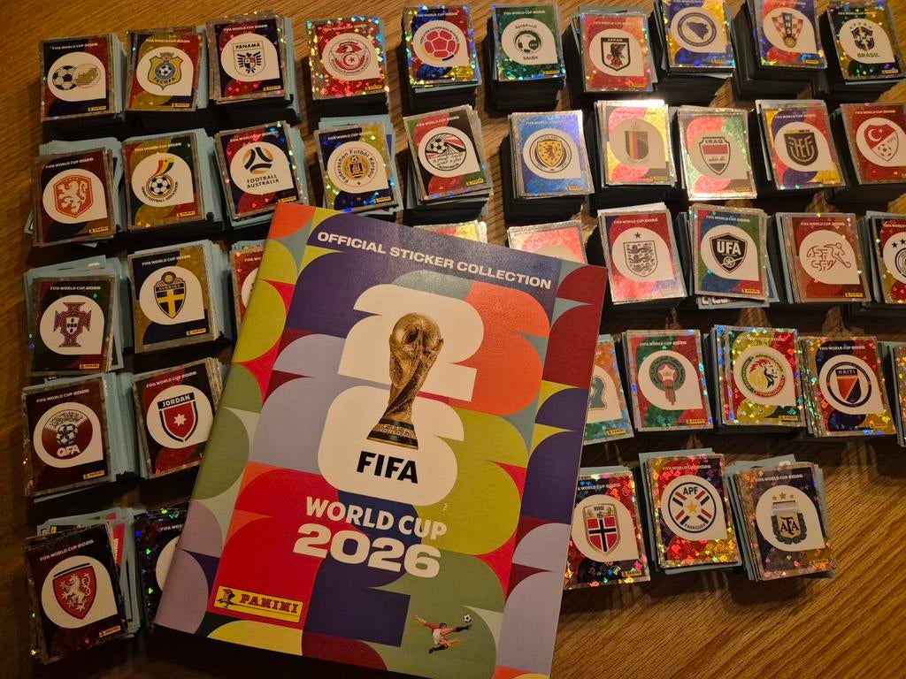 Panini stickers WK 2026 - complete set + album, Ophalen of Verzenden, Nieuw, Meerdere stickers