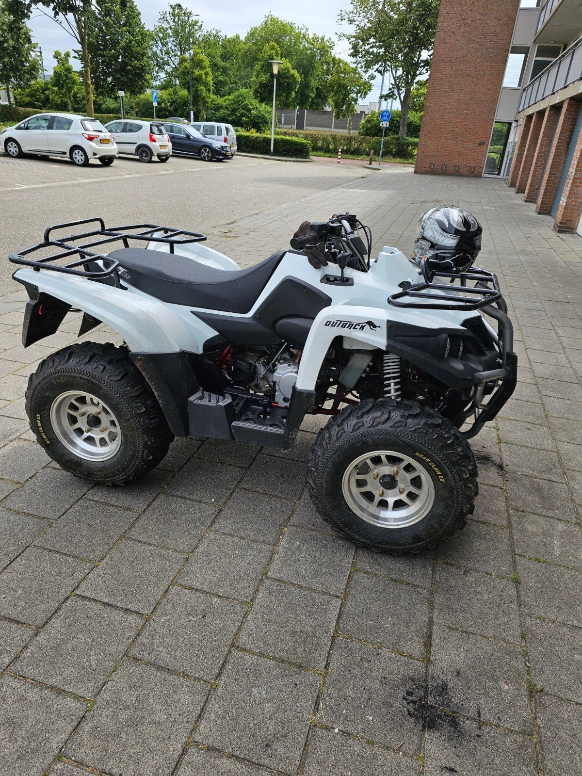 Access Triton 400 2x4 automaat quad, Auto's, 1345 kg, Stof, 75 €/maand, Grijs