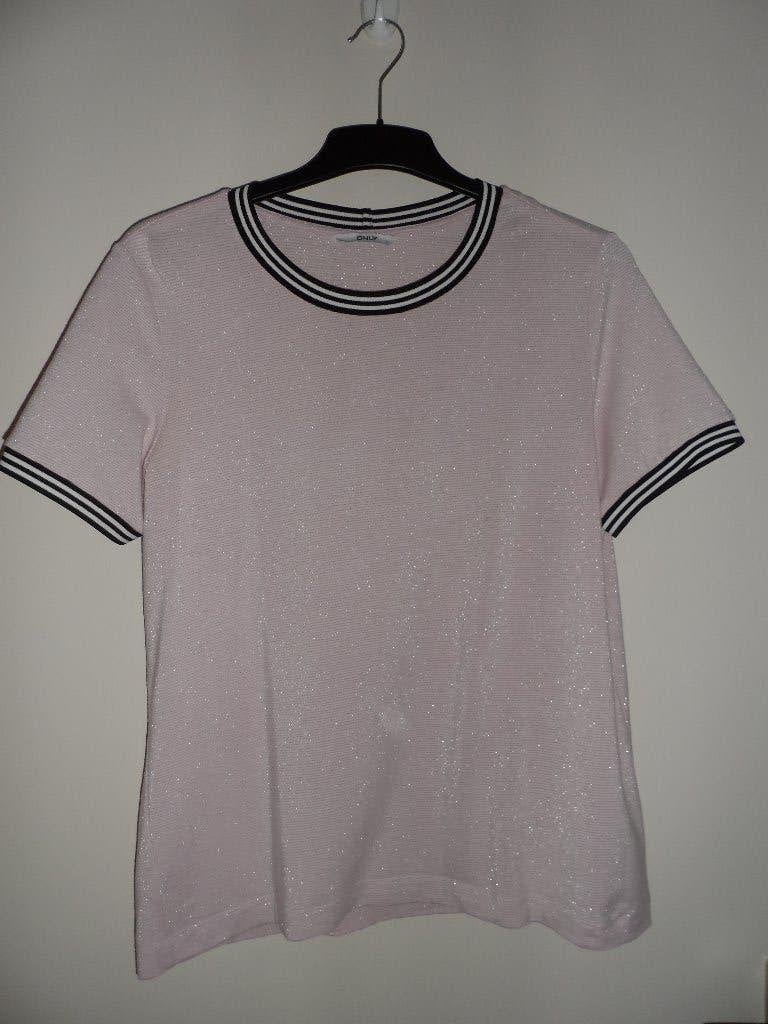 ROZE SHIRT, Kleding | Dames, T-shirts, Maat 42/44 (L), Ophalen of Verzenden, Zo goed als nieuw, Korte mouw