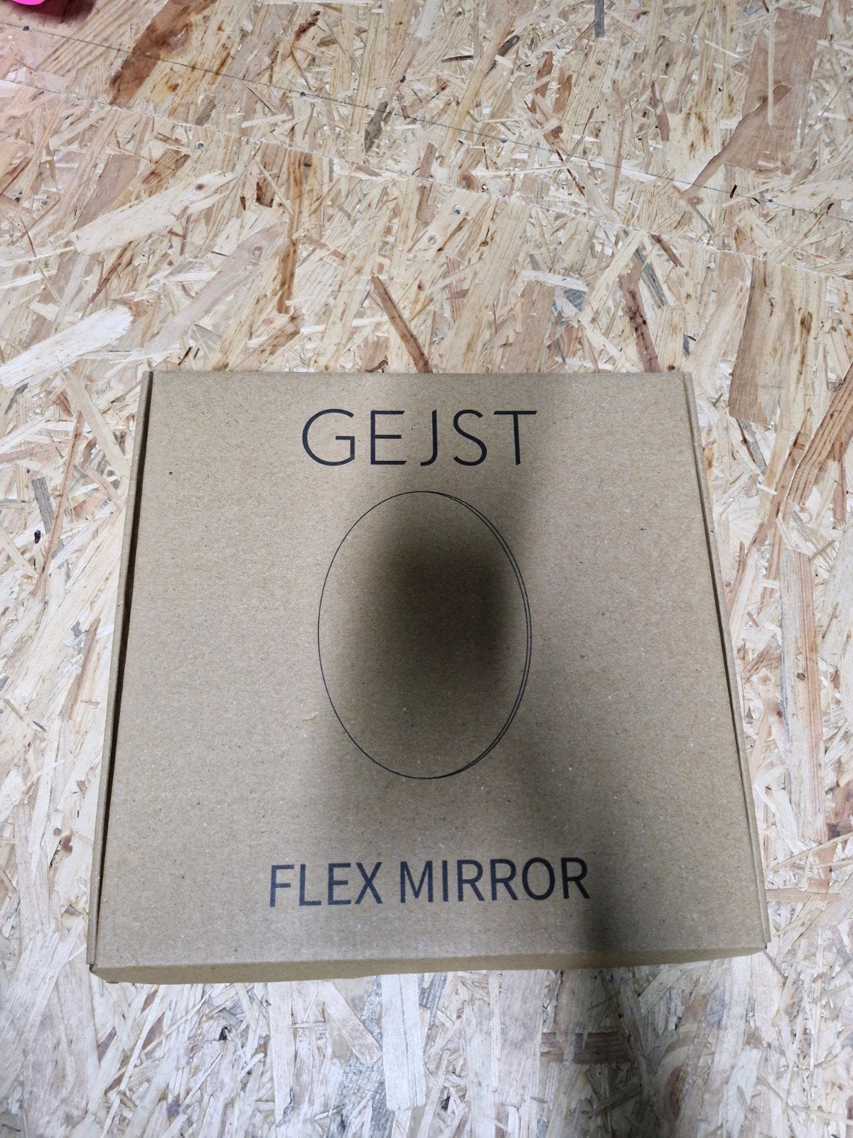Gejst flex mirror nieuw, Minder dan 50 cm, Rond, Nieuw, Ophalen of Verzenden