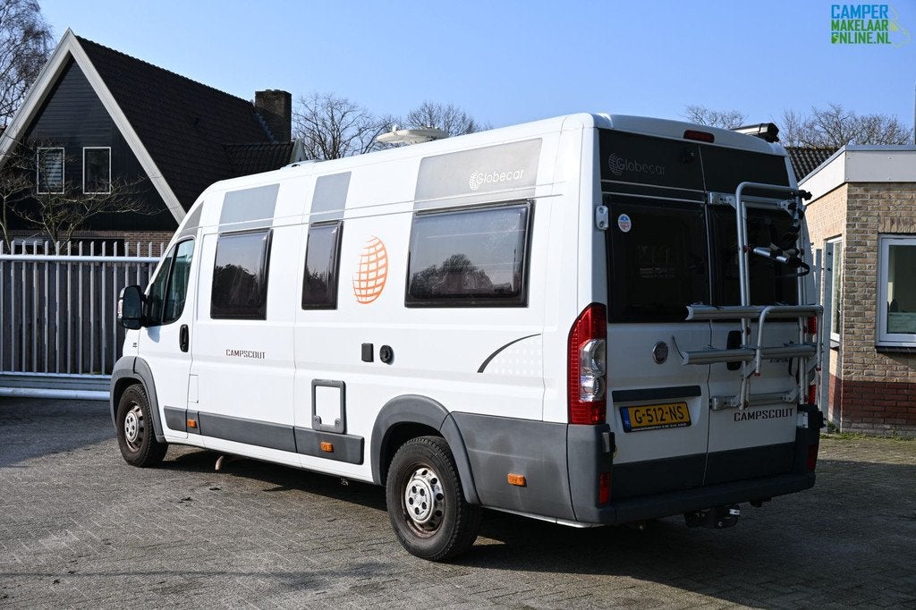 Dethleffs Globecar Campscout 640 '12 Cassetteluifel Zonnepan, Ringverwarming, Tot en met 2, 6 tot 7 meter, Bedrijf