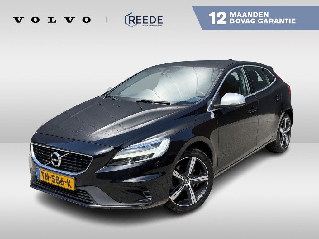 Volvo V40 2.0 T4 Business Sport | Navigatie | Stoelverwarmin, Auto's, Voorwielaandrijving, 12 maanden, Gebruikt, Zwart