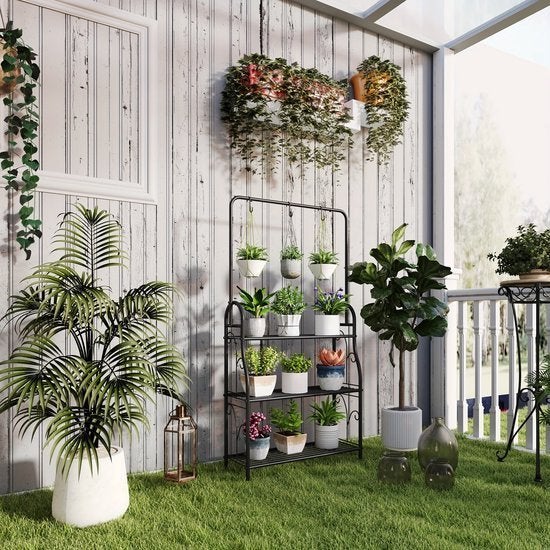 3-Laags Plantenstandaard – Plantenrek – Bloementrap, Corvance B.V., Verzenden, Nieuw, Corvancebol@gmail.com