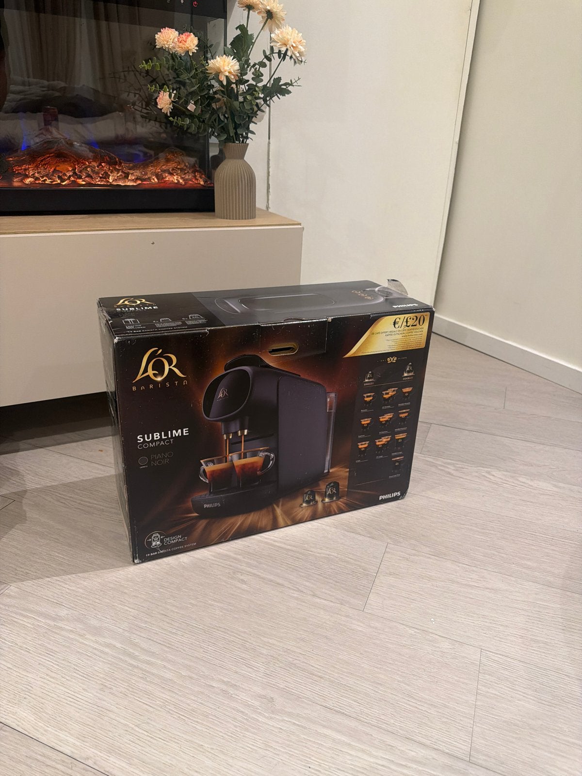 L'OR Barista Sublime Compact koffiemachine - Nieuw in doos, Koffiepads en cups, Espresso apparaat, Nieuw, Ophalen of Verzenden