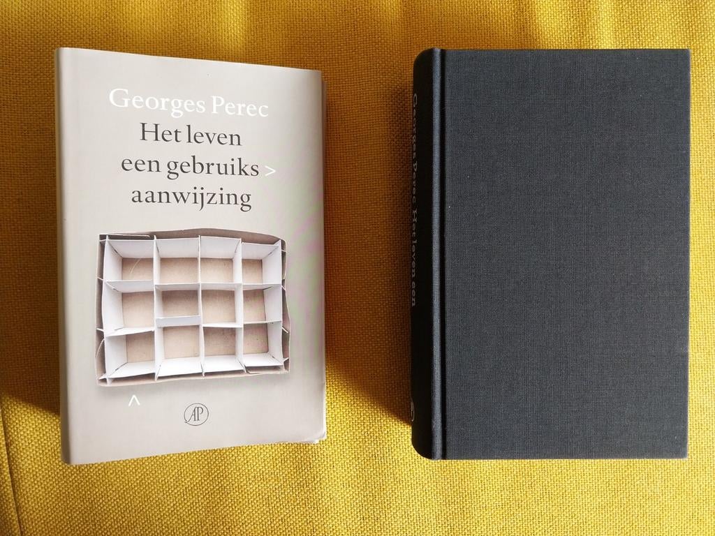 Georges Perec - Het leven een gebruiksaanwijzing (gebonden), Boeken, Gelezen, Europa overig, Ophalen of Verzenden, Georges Perec