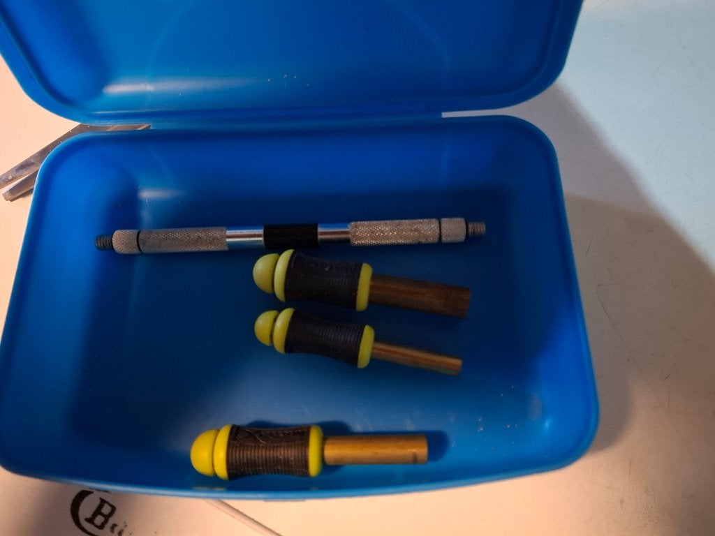 Matrix Compression Punch Set, Ophalen, Zo goed als nieuw, Complete set