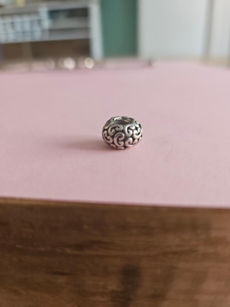 Bedeltje Pandora, Ophalen of Verzenden, Zo goed als nieuw, Zilver, Pandora