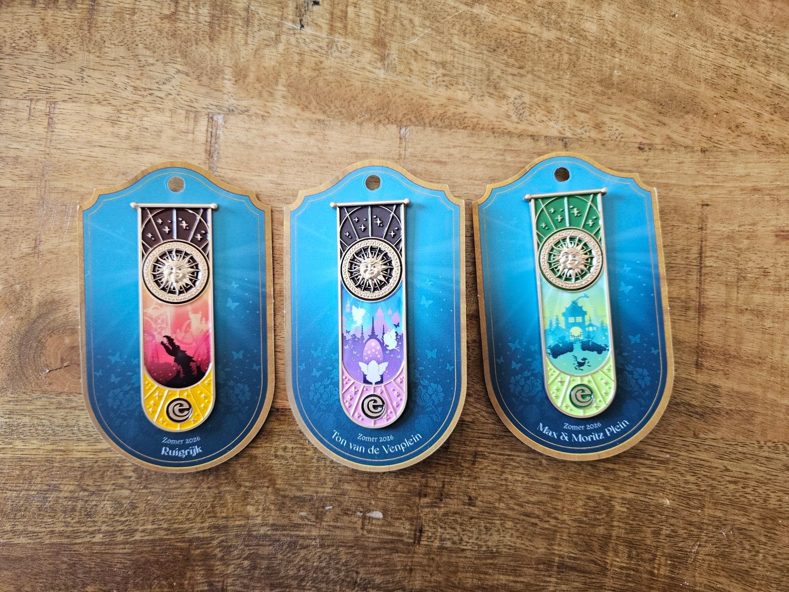 Efteling Zomer 2026 Pins - Nieuw (Pin 2 t/m 4), Ophalen of Verzenden, Nieuw, Button of Speldje