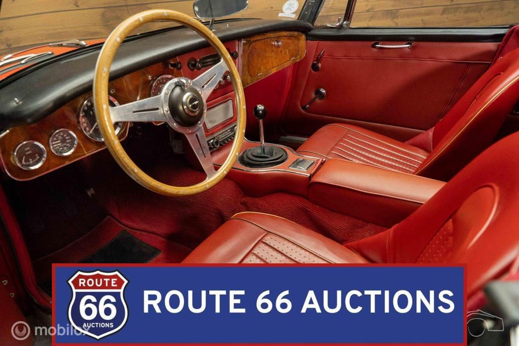 Austin Healey 3000 MK3 | 1966 | Route 66 Auctions, Auto's, Austin, Overige carrosserieën, Zwart, Bedrijf