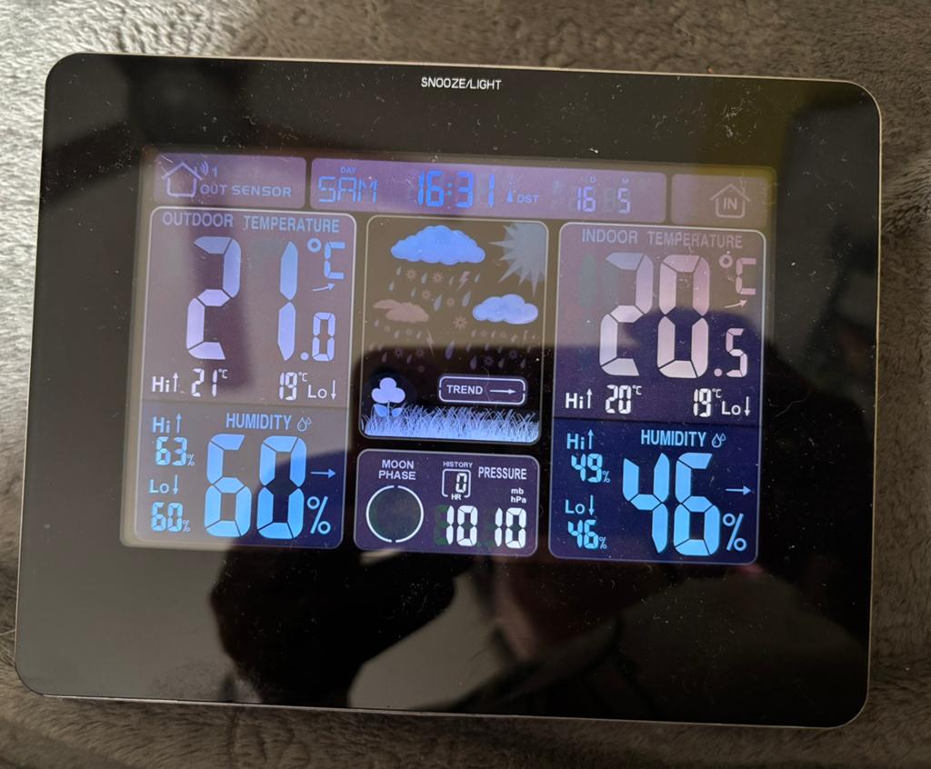 Weerstation, Ophalen of Verzenden, Zo goed als nieuw, Weerstation