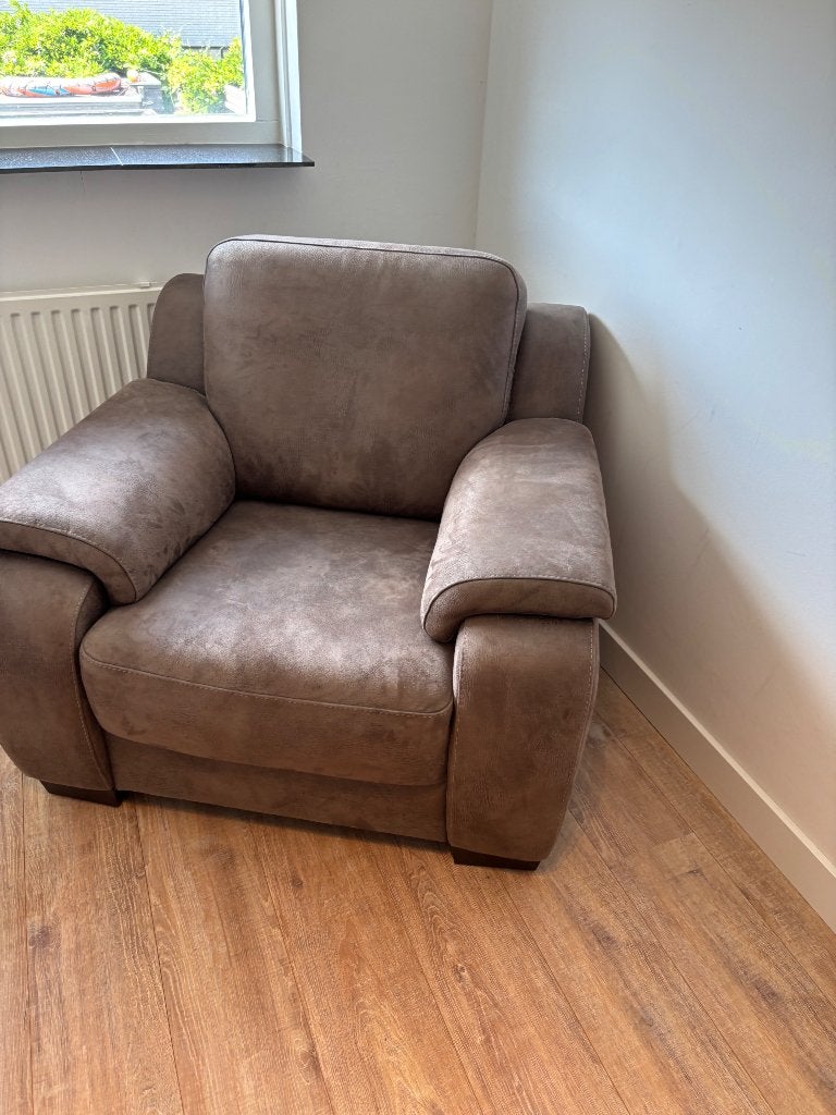 Leren stoel, Ophalen, Gebruikt, 75 tot 100 cm, Leer