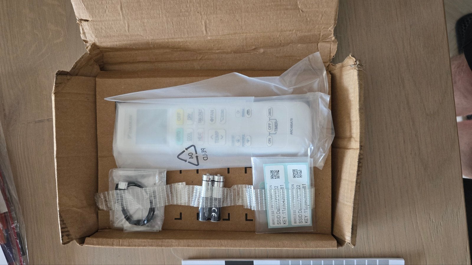 Daikin WiFi Module voor Airconditioning BRP069C47, Koelen en Ontvochtigen, Timer, Nieuw, 3 snelheden of meer