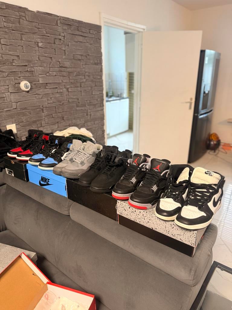 Diverse collectie Nike en Jordan sneakers, Ophalen of Verzenden, Gedragen, Overige kleuren, Sneakers of Gympen