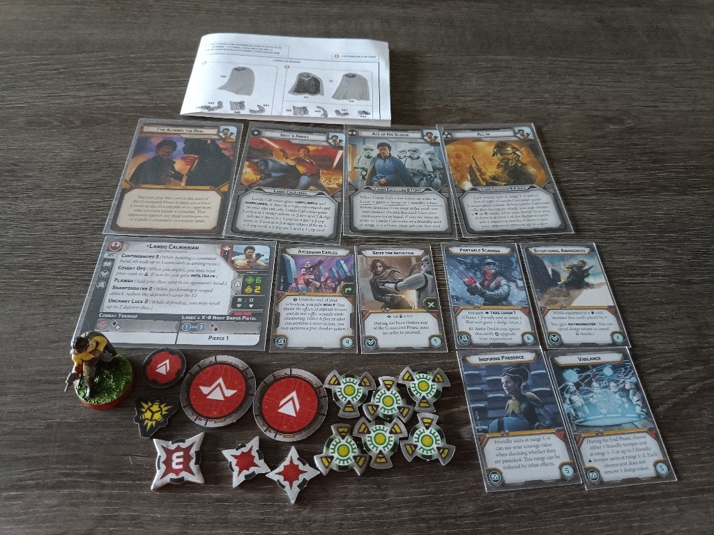 Star wars legion lando calrissian uitbreiding, Hobby en Vrije tijd, Figuurtje(s), Overige soorten, Ophalen of Verzenden, Zo goed als nieuw