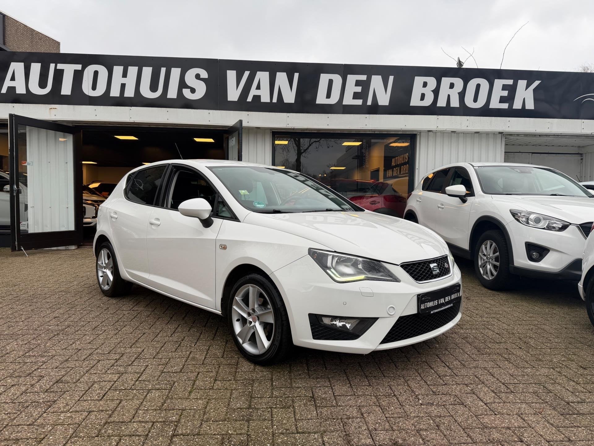 SEAT Ibiza 1.2 TSI FR Facelift|5Deurs|Led|Navi|Cruise|Clima|, Auto's, Voorwielaandrijving, Stof, Gebruikt, Zwart
