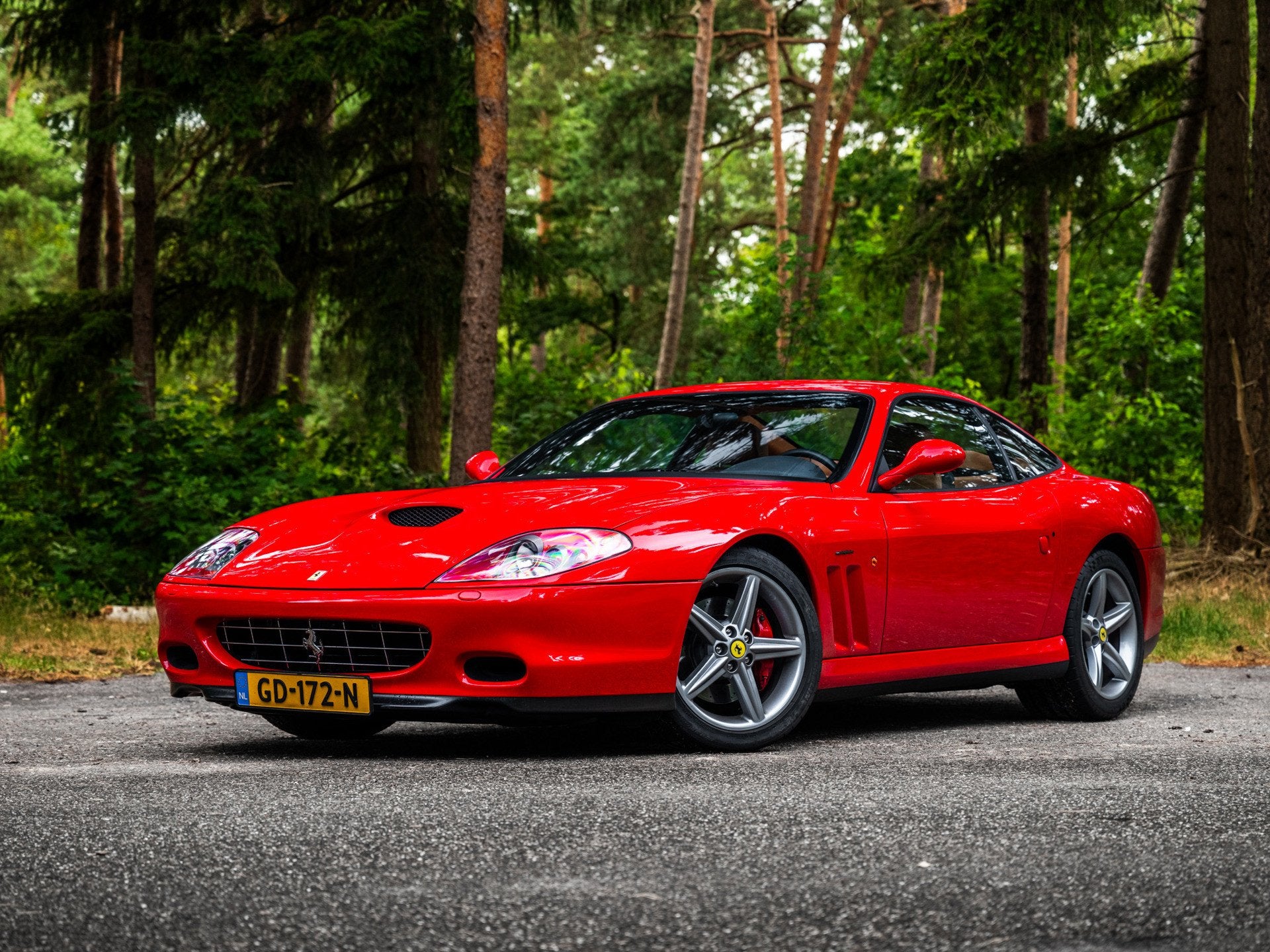 Ferrari 575M Maranello F1, Auto's, Ferrari, Automaat, Achterwielaandrijving, Gebruikt, 12 cilinders