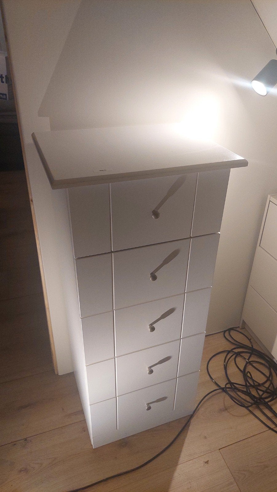 Ladekast met 5 lades - 35x45x95cm - Moet snel weg!, Ophalen, Minder dan 50 cm, Gebruikt, 5 laden of meer