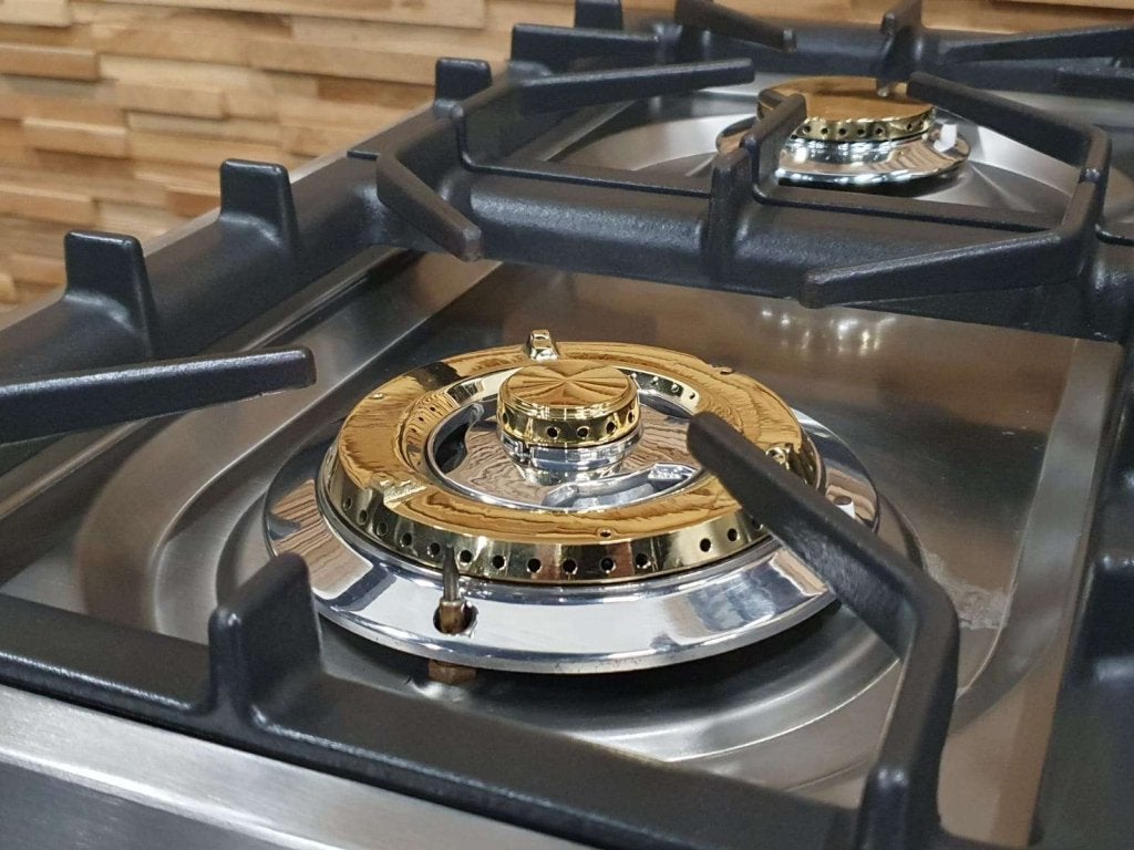 Luxe Boretti Fornuis 90cm hoogglans zwart + rvs 1 oven, Niet ingevuld, 60 cm of meer, Niet ingevuld, Ophalen of Verzenden