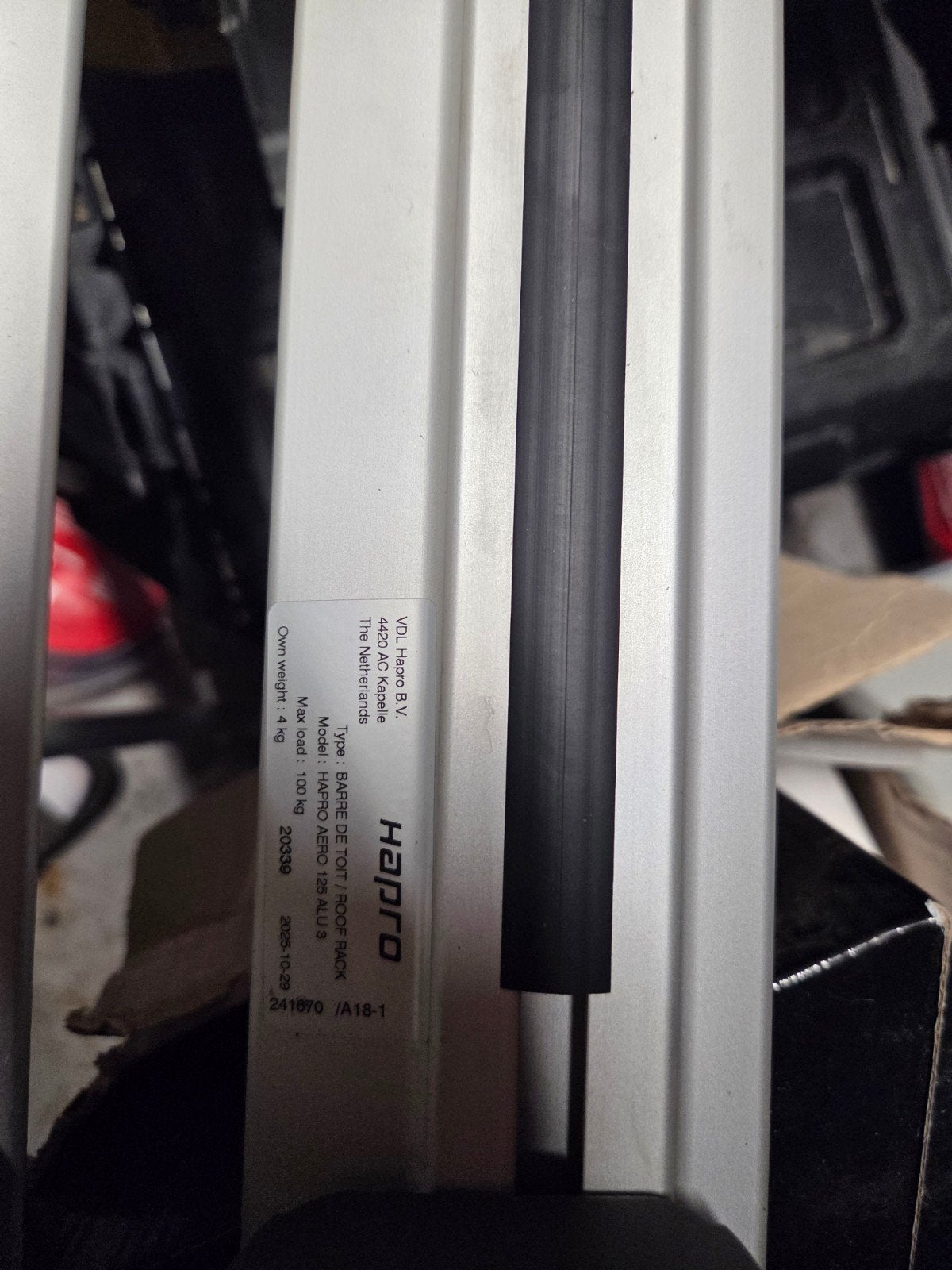 Foto 4 van Hapro Cronos Aero 3 Dakdragers - Diverse Modellen