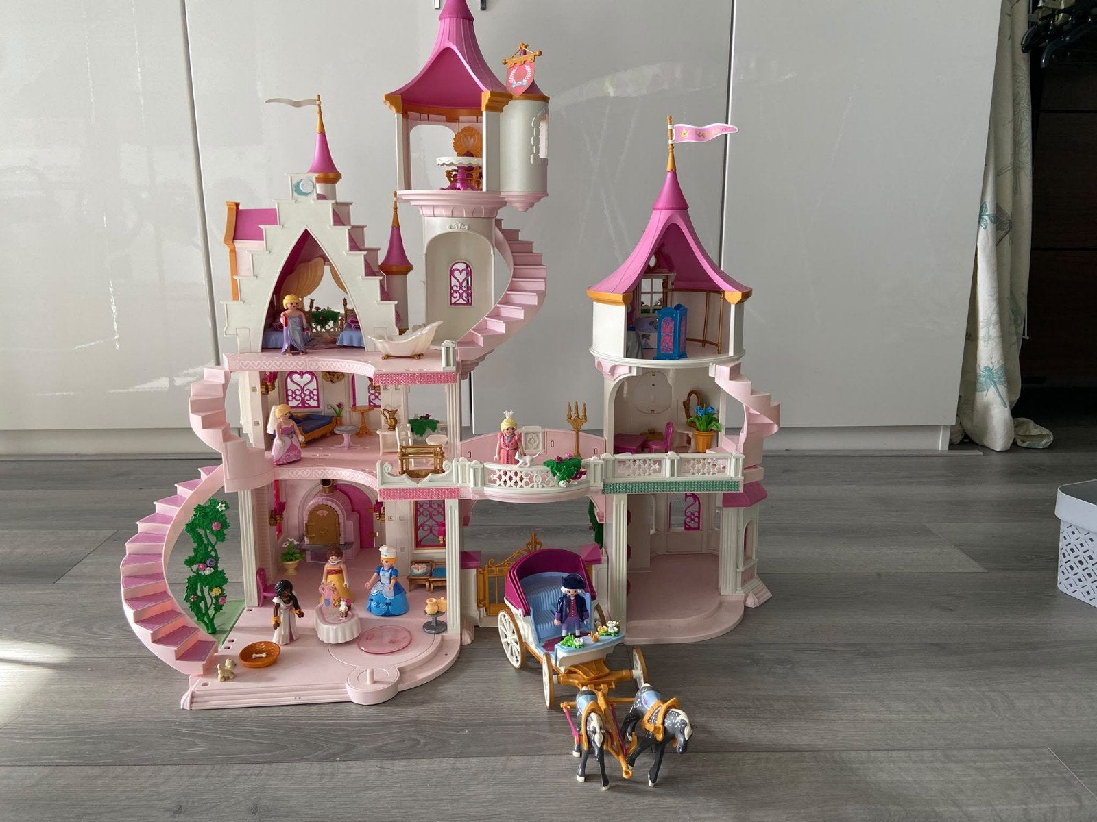 Playmobil Prinsessenkasteel met assecoires, Ophalen, Complete set, Zo goed als nieuw, Kasteel/Fort