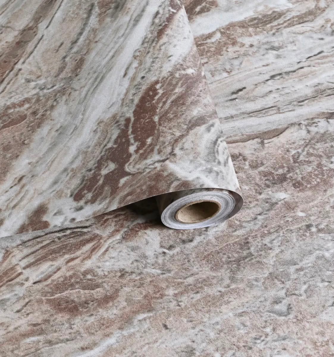 2 rollen Daca Deco zelfklevend behang – Calcolo Brunastro, Ophalen, Zo goed als nieuw, 15 m² of meer, Folie