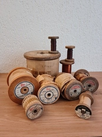 Klossen koperen magneetdraad / wikkeldraad, Ophalen, Nieuw