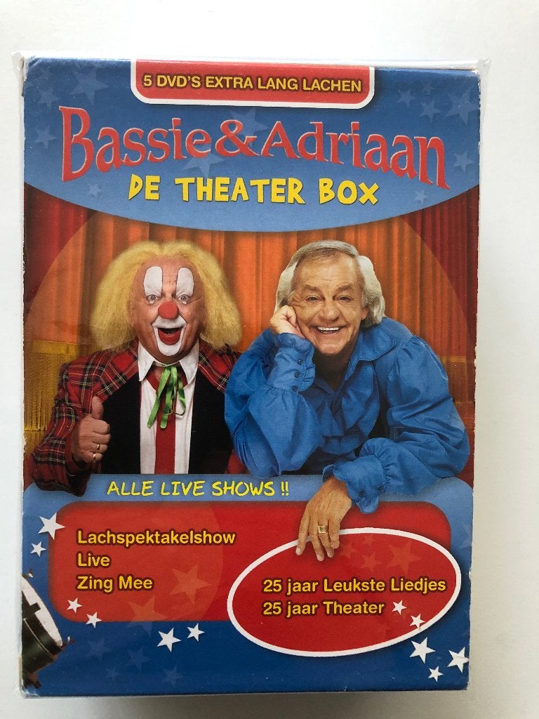 Bassie & Adriaan - Theaterbox (SEAL), Avontuur, Verzenden, Alle leeftijden, Nieuw in verpakking