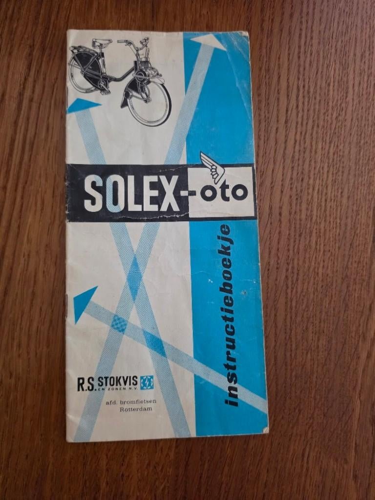 Solex Oto instructieboekje (origineel), Fietsen en Brommers, Ophalen of Verzenden, Gebruikt, Overige typen, Overige merken