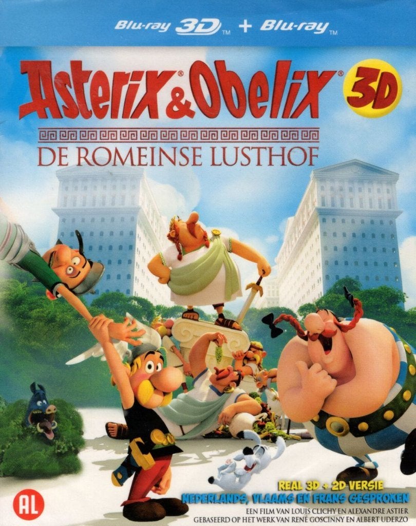 Asterix & Obelix De Romeinse Lusthof 3D + 2D - nieuw - NL, Tekenfilms en Animatie, Meeuwenlaan 100, 1021JL Amsterdam, Nederland