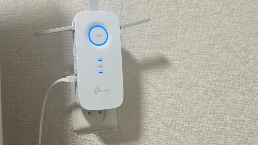 Wifi extender TP link RE450, Computers en Software, Ophalen of Verzenden, Zo goed als nieuw, Router