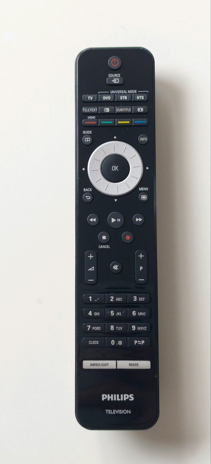 Philips RC4492/01B TV Afstandsbediening, Audio, Tv en Foto, Afstandsbedieningen, Ophalen of Verzenden, Gebruikt, Origineel, Tv