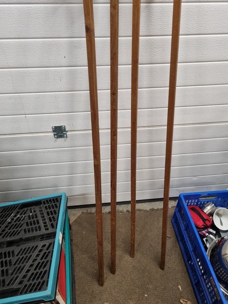 sier ridder bijlen van hout vier stuks decoratie, Ophalen of Verzenden, 'T Olde Gre-j, Info@toldegrej.nl, Endepoelstraat 20f Didam