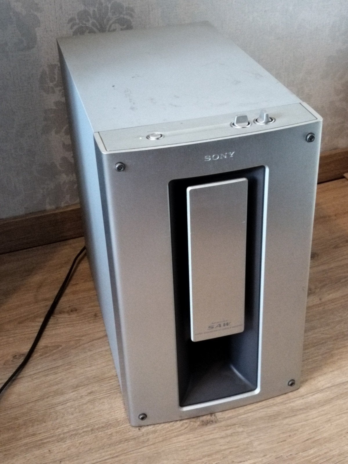 Sony SA-WMS7 Subwoofer, Ophalen of Verzenden, Gebruikt, Subwoofer, Sony